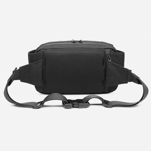 ozuko New Style Sport Waist Pack Outdoor Waterproof Man Chest Pack USB Leisure Single Shoulder Pack