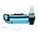 Running Waist Bag with Bottle Holder Sports Travel Portable Gym Bag Hold Water for Men Women