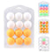 12 Pcs Colorful Ping Pong Balls Table Tennis Decor Balls Multi-functional Ping Pong Ball Amateur Training Practice Balls Entertainment Toy Gift