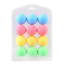 12 Pcs Colorful Ping Pong Balls Table Tennis Decor Balls Multi-functional Ping Pong Ball Amateur Training Practice Balls Entertainment Toy Gift