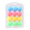 12 Pcs Colorful Ping Pong Balls Table Tennis Decor Balls Multi-functional Ping Pong Ball Amateur Training Practice Balls Entertainment Toy Gift