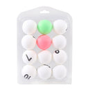 12 Pcs Colorful Ping Pong Balls Table Tennis Decor Balls Multi-functional Ping Pong Ball Amateur Training Practice Balls Entertainment Toy Gift