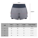 Women  2 in 1 Running Shorts High Waist Yoga Shorts