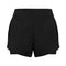 Women  2 in 1 Running Shorts High Waist Yoga Shorts