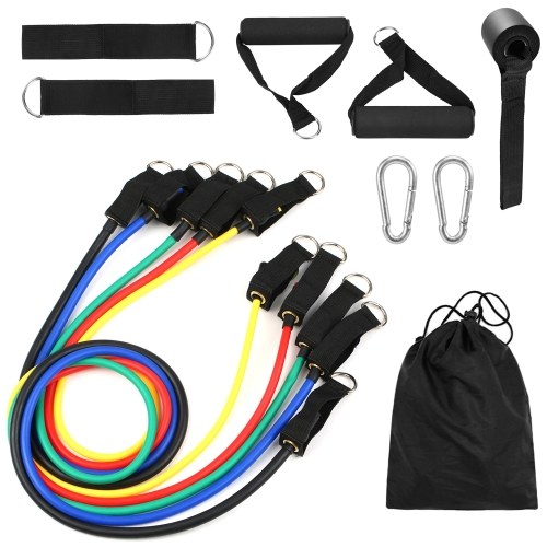 13Pcs Resistance Bands Set Elastic Workout