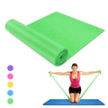 59 X 5.9 Inch Yoga Resistance Band Exercise Band Workout Stretch Bands   for Physical Therapy Fitness Pilates