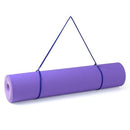 TOMSHOO 72.05×24.01in Portable Double Dual-colored Yoga Mat Thicken Sports Mat Anti-slip Exercise Mat for Fitness Workouts with Carrying Strap and Storage Bag