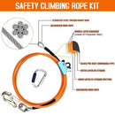 2.4/3/3.6 Meters Outdoor Climbing Rope Tear-Resistant Safety Rope Portable Climbing Lanyard for Full Protection