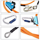 2.4/3/3.6 Meters Outdoor Climbing Rope Tear-Resistant Safety Rope Portable Climbing Lanyard for Full Protection