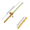 Mini Detachable Fishing Rod Portable Aluminum Alloy Fishing Pole with Spinning Kit Fishing Accessories