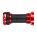 BB91 Bicycle Bottom Bracket for BSA68 73 Threaded MTB Mountain Bike Road Bicycle Bottom Bracket Crankset Bearing Axis Parts