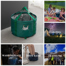 Collapsible Bucket Multi-Use Portable Basin for Soaking Feet Travelling Camping Picnic Indoor Outdoor