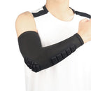 2PCS Men Women Compression Arm Sleeves Elbow Brace Pad Breathable Moisture-Wicking Basketball Outdoor Arm Protective Support