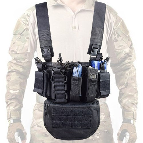 Running Exercise Weight Vest Fitness Tool Training Equipment Sports Multifunctional Outdoor Field CS Army Fan Vest with Bag