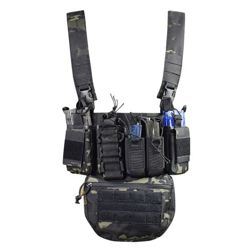 Running Exercise Weight Vest Fitness Tool Training Equipment Sports Multifunctional Outdoor Field CS Army Fan Vest with Bag