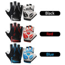 Cycling Gloves Half-finger Anti-Slip Wear-proof Shake-proof Adjustable Breathable Fitness Bicycle Climbing Sport Gloves