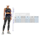 Women Camouflage Yoga Set 2-Piece Bra Tights Suit Crop Top High Waist Leggings Sports Wear