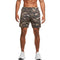 Men Shorts with Towel Loop Camouflage Elastic Waist Workout Running Yoga Short Pants Casual Summer