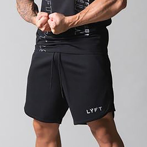 Men Sports Shorts Quick-Dry Pockets Loose Elastic Basketball Running Shorts Fitness Gym Workout Pants