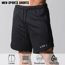 Men Sports Shorts Quick-Dry Pockets Loose Elastic Basketball Running Shorts Fitness Gym Workout Pants