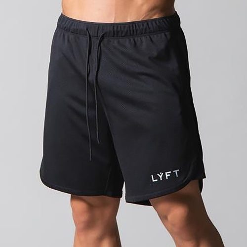 Men Sports Shorts Quick-Dry Pockets Loose Elastic Basketball Running Shorts Fitness Gym Workout Pants