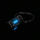 Tritium Self Luminous Key Ring Ultralight Outdoor Glow In The Dark Keychain Ring Emergency Survival Mini Light