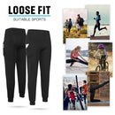 Women Yoga Pants Quick-Dry Sports Pants Workout Leggings Fitness Pants with Pocket