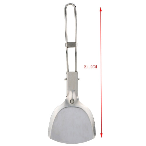 Camping & Hiking Outdoor Cooking Shovels Folding Stainless Steel Camping Shovel Foldable Picnic Cookware Spatula