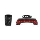 USB Chargings Cycling Wireless Remote Control Tail Lamp Turn Tail Lamp With Horn Electric Bell Automative Lighting Riding accessories Bike Tail Light