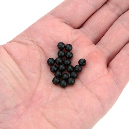 100pcs Soft Rubber Beads Carp Fishing Tackle Accessories