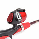 Portable 1.4m Telescopic Fishing Rod and Closed Fishing Reel Combo