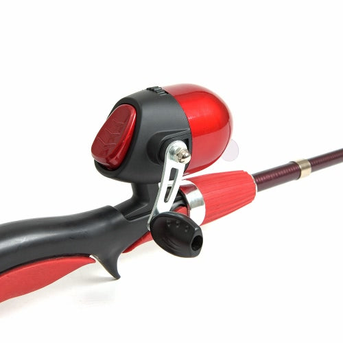 Portable 1.4m Telescopic Fishing Rod and Closed Fishing Reel Combo