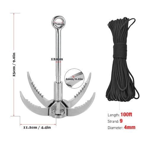 Outdoor Climbing Grappling Hook