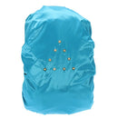 9LED Safety Security Waterproof Backpack Bag Rain Cover 30-40L