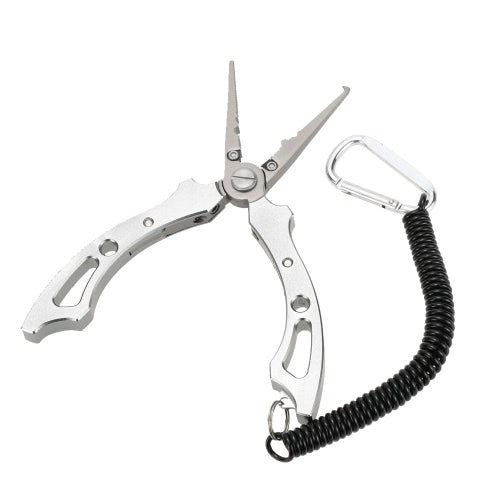 15.5cm Outdoor Multifunctional Fishing Pliers Line Cutter Scissors Hook Remover Tackle