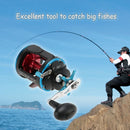 3 + 1BB Ball Bearings Metal Right Hand Drum Wheel Baitcasting Fishing Reel ACT20 / 30 / 40