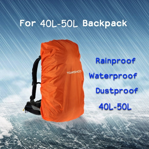 TOMSHOO 40L-50L Backpack Rain Cover