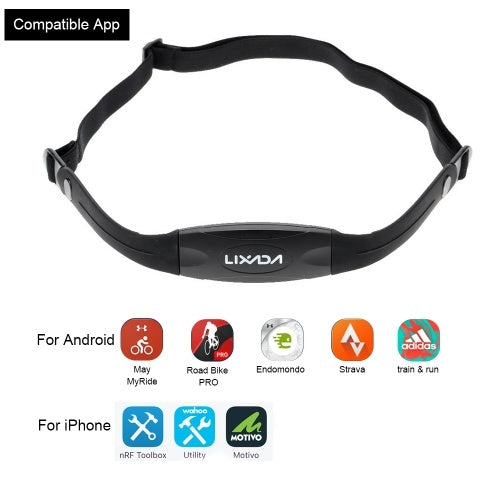 4.0 Wireless Sport Heart Rate Monitor Ultrathin Chest Strap Band Running Fitness Exercise for Android Phone for iPhone4s 5 5s 5c 6 6 plus