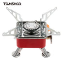 TOMSHOO Portable Collapsible Outdoor Backpacking Butane Gas Camping Picnic Stove Burner 2800W