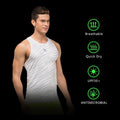 Quick-dry Men Bodybuilding Clothing Fitness Top Mens Sleeveless Shirt Sports Vest