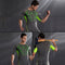 Men's Short Sleeve Compression Shirt Sport Fitness Bodybuilding Gym Running Reflective Top T-Shirt