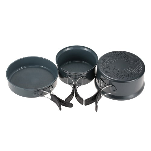 BRS Cookpot Camping Cookware Outdoor Pot Sets Mutifunctional Utensil