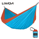 Lixada Portable Durable Compact Nylon Fabric Traveling Camping Hammock for Two Persons