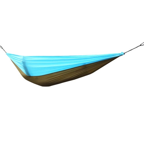 Lixada Portable Durable Compact Nylon Fabric Traveling Camping Hammock for Two Persons