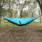 Lixada Portable Durable Compact Nylon Fabric Traveling Camping Hammock for Two Persons