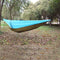 Lixada Portable Durable Compact Nylon Fabric Traveling Camping Hammock for Two Persons