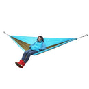 Lixada Portable Durable Compact Nylon Fabric Traveling Camping Hammock for Two Persons