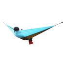 Lixada Portable Durable Compact Nylon Fabric Traveling Camping Hammock for Two Persons