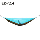 Lixada Portable Durable Compact Nylon Fabric Traveling Camping Hammock for Two Persons