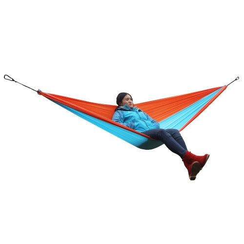 Lixada Portable Durable Compact Nylon Fabric Traveling Camping Hammock for Two Persons